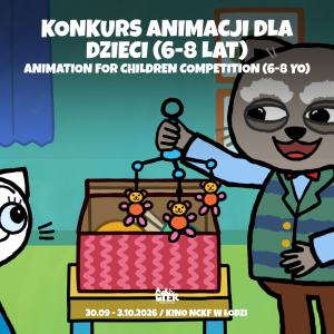 [1.10, 10:00] Konkurs Animacji dla Dzieci 6-8 lat